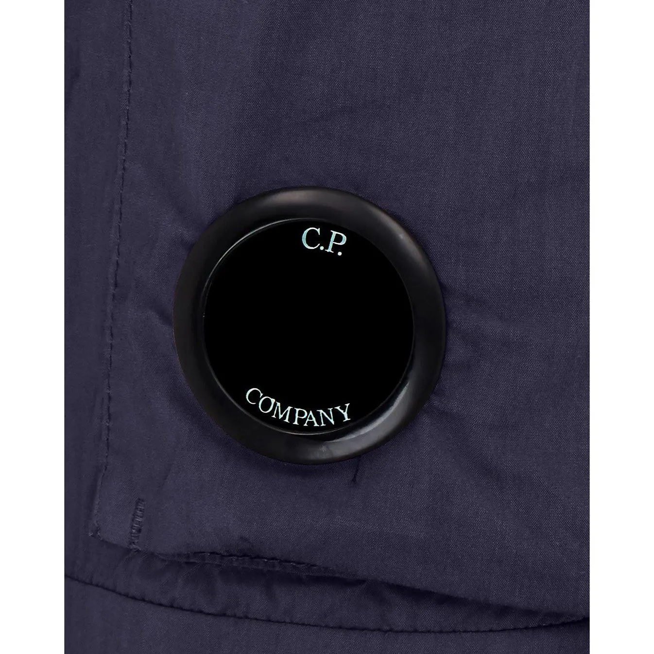 CP Company Navy Cuffed Lens Cargos