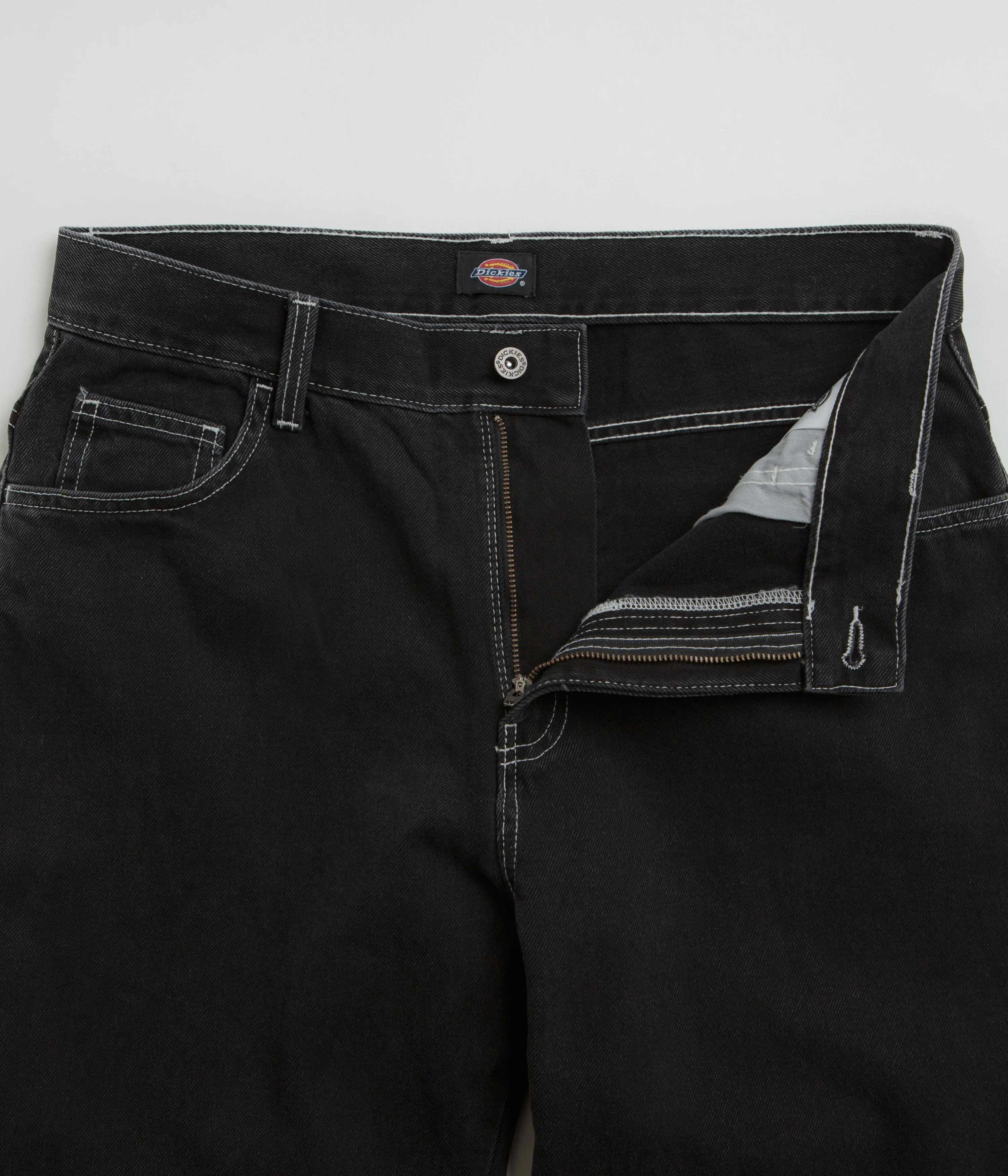 Dickies Double Knee Jeans - Black Wash