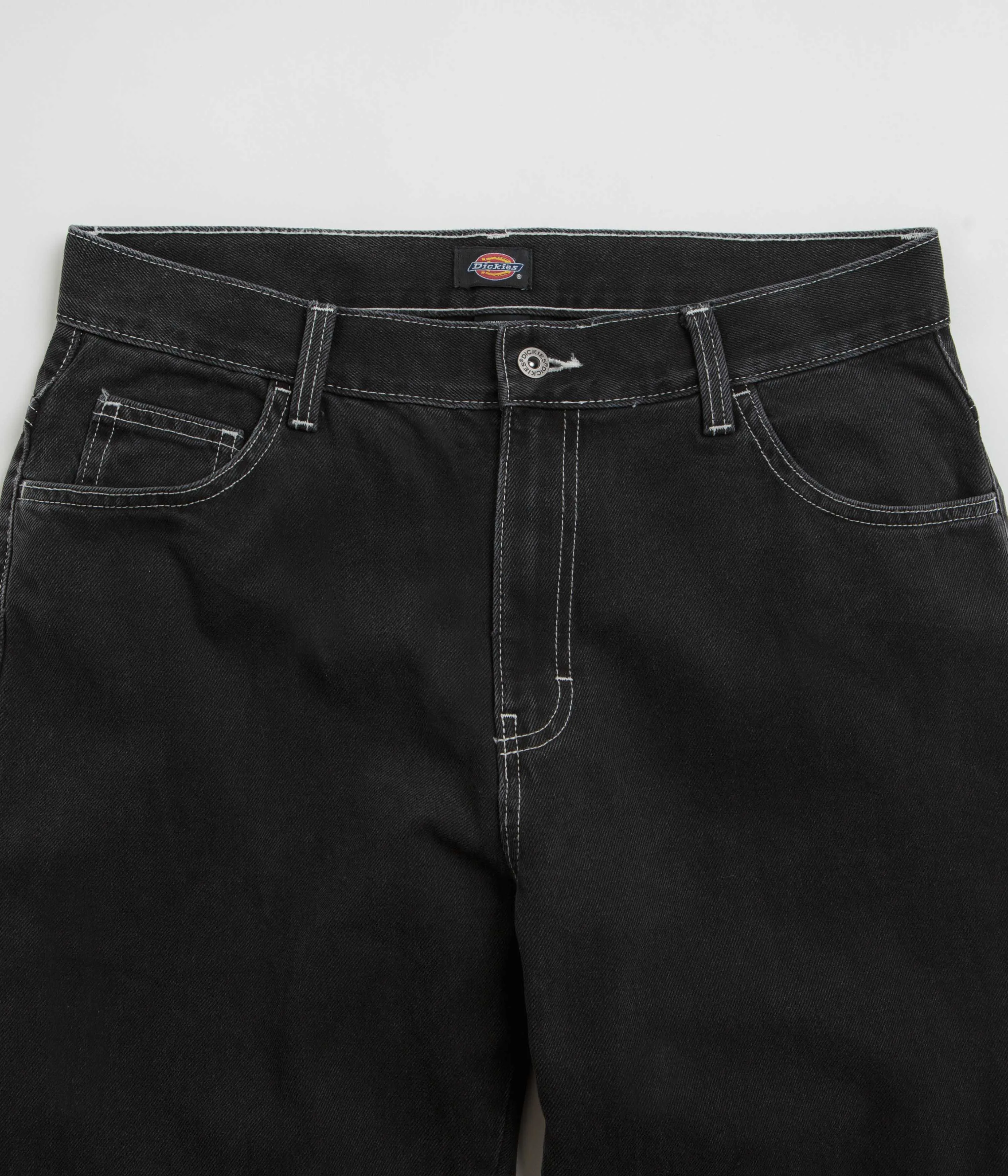Dickies Double Knee Jeans - Black Wash