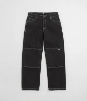 Dickies Double Knee Jeans - Black Wash
