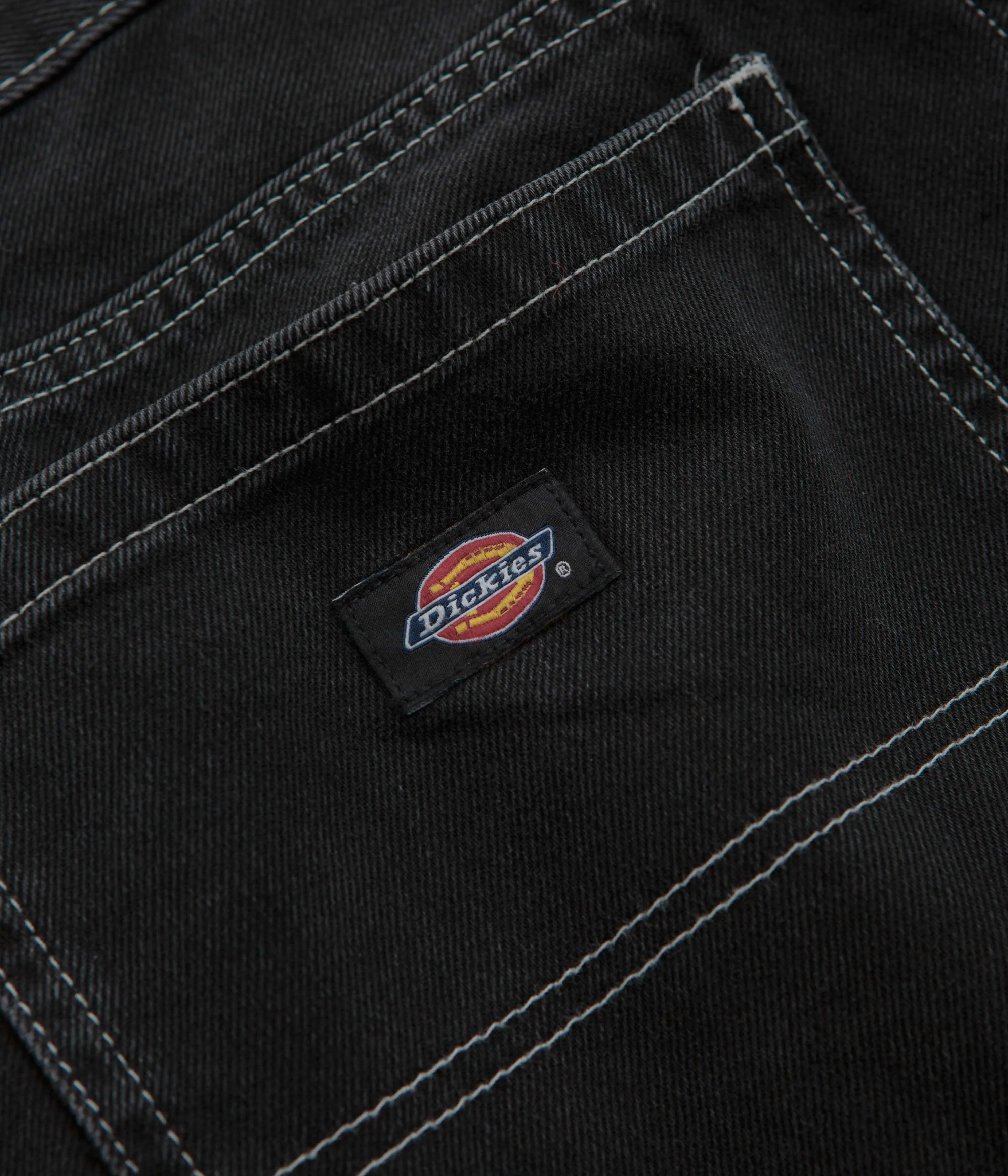 Dickies Double Knee Jeans - Black Wash