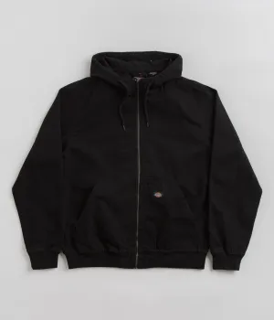 Dickies Duck Canvas Hooded Unlined Jacket - Black