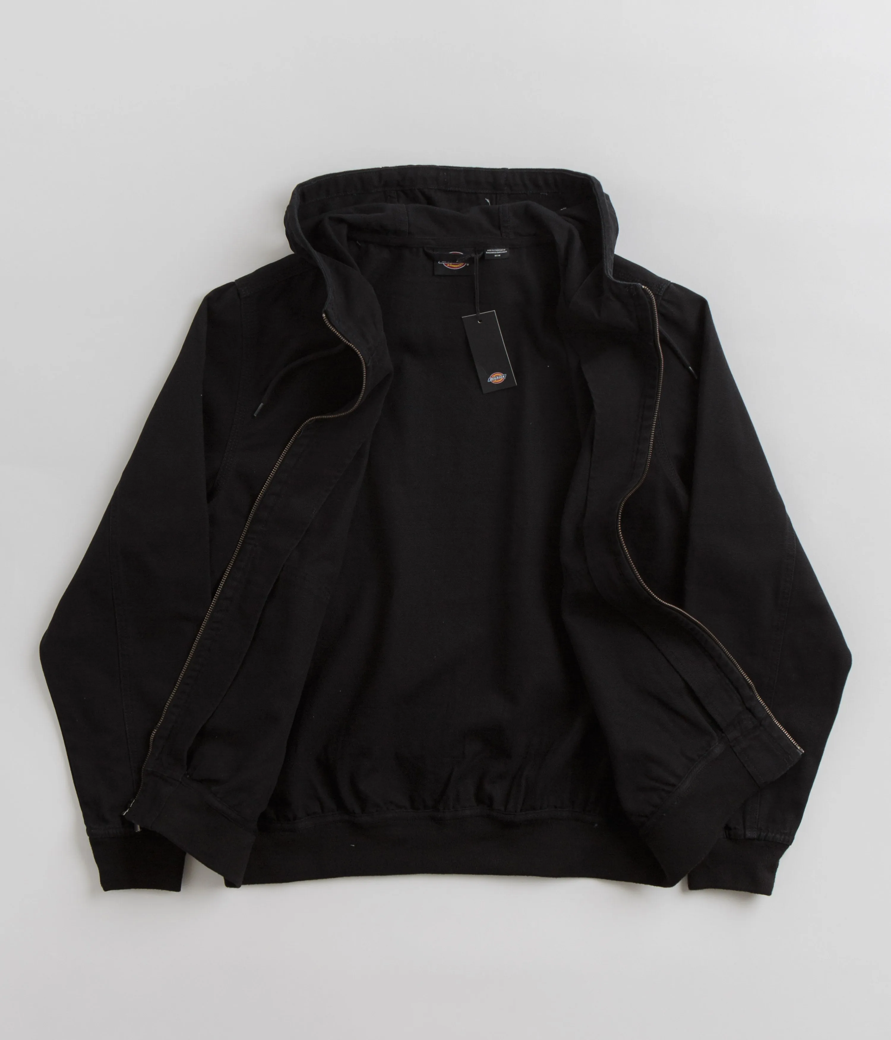 Dickies Duck Canvas Hooded Unlined Jacket - Black