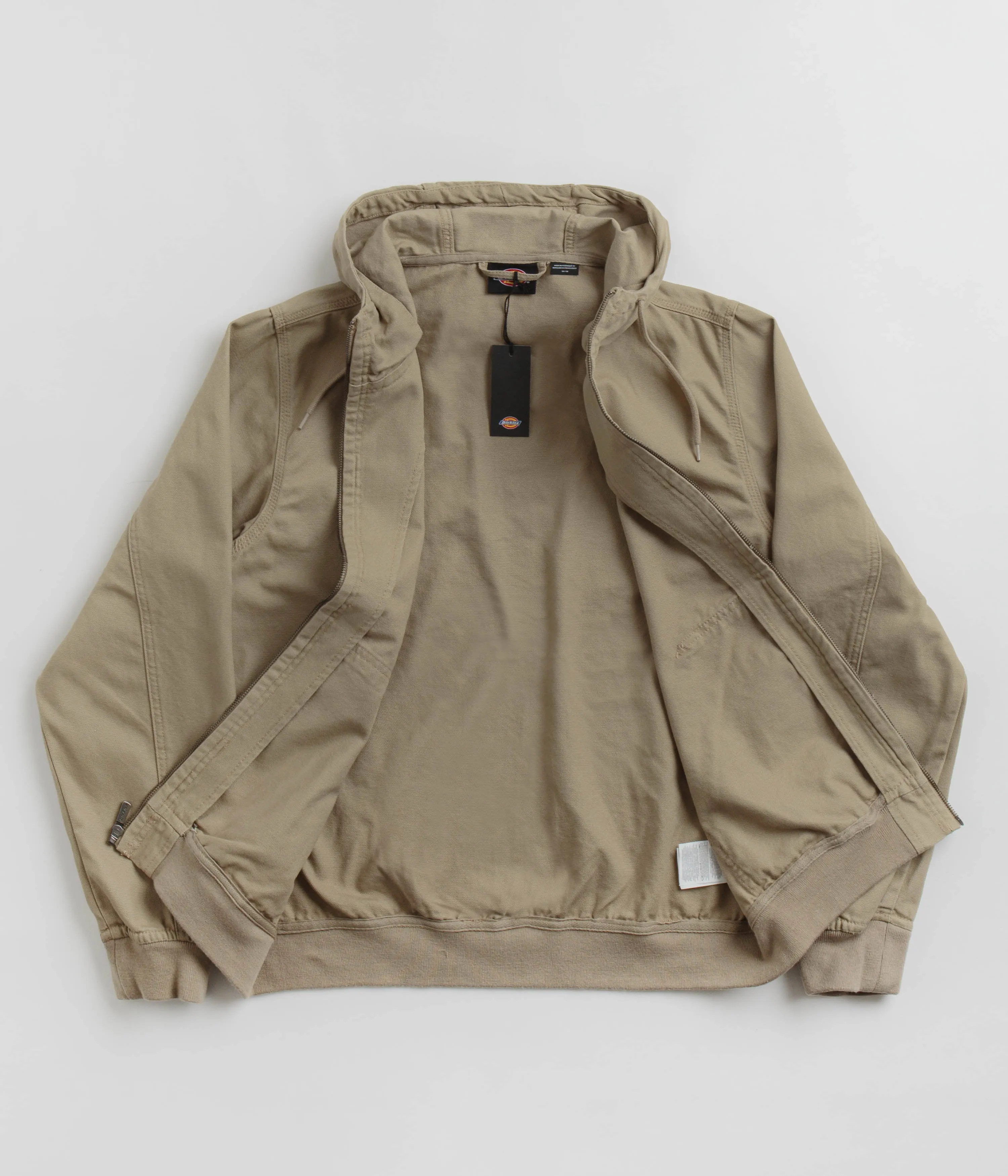 Dickies Duck Canvas Hooded Unlined Jacket - Desert Sand