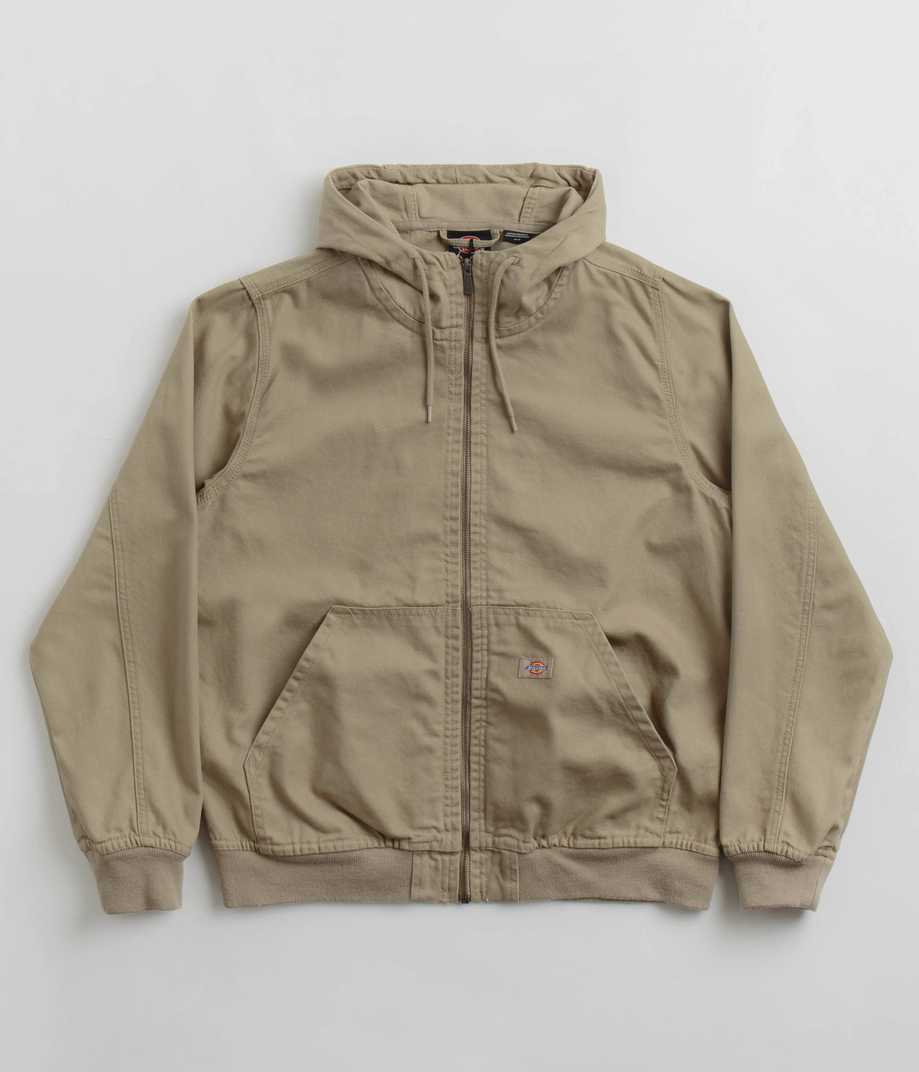 Dickies Duck Canvas Hooded Unlined Jacket - Desert Sand