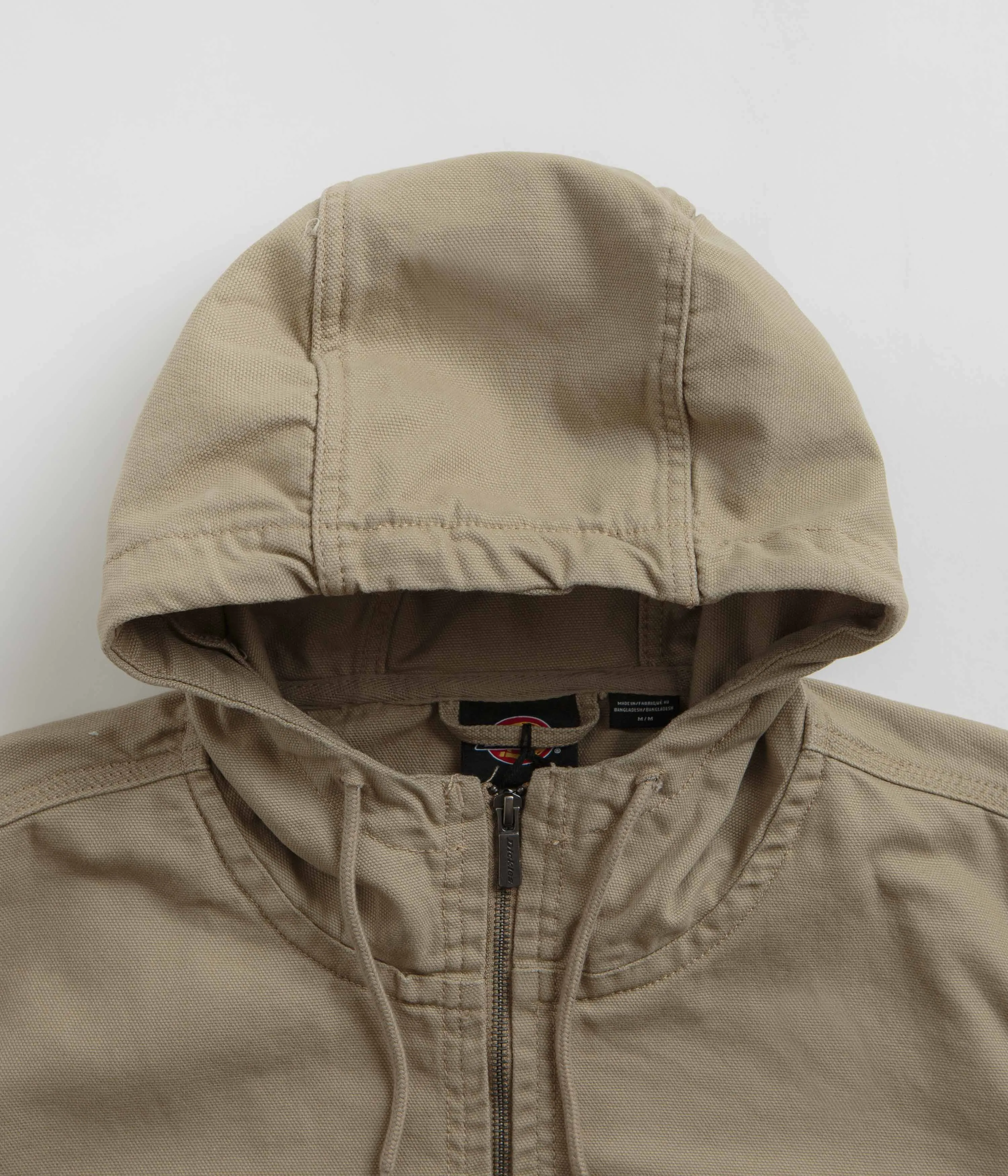 Dickies Duck Canvas Hooded Unlined Jacket - Desert Sand