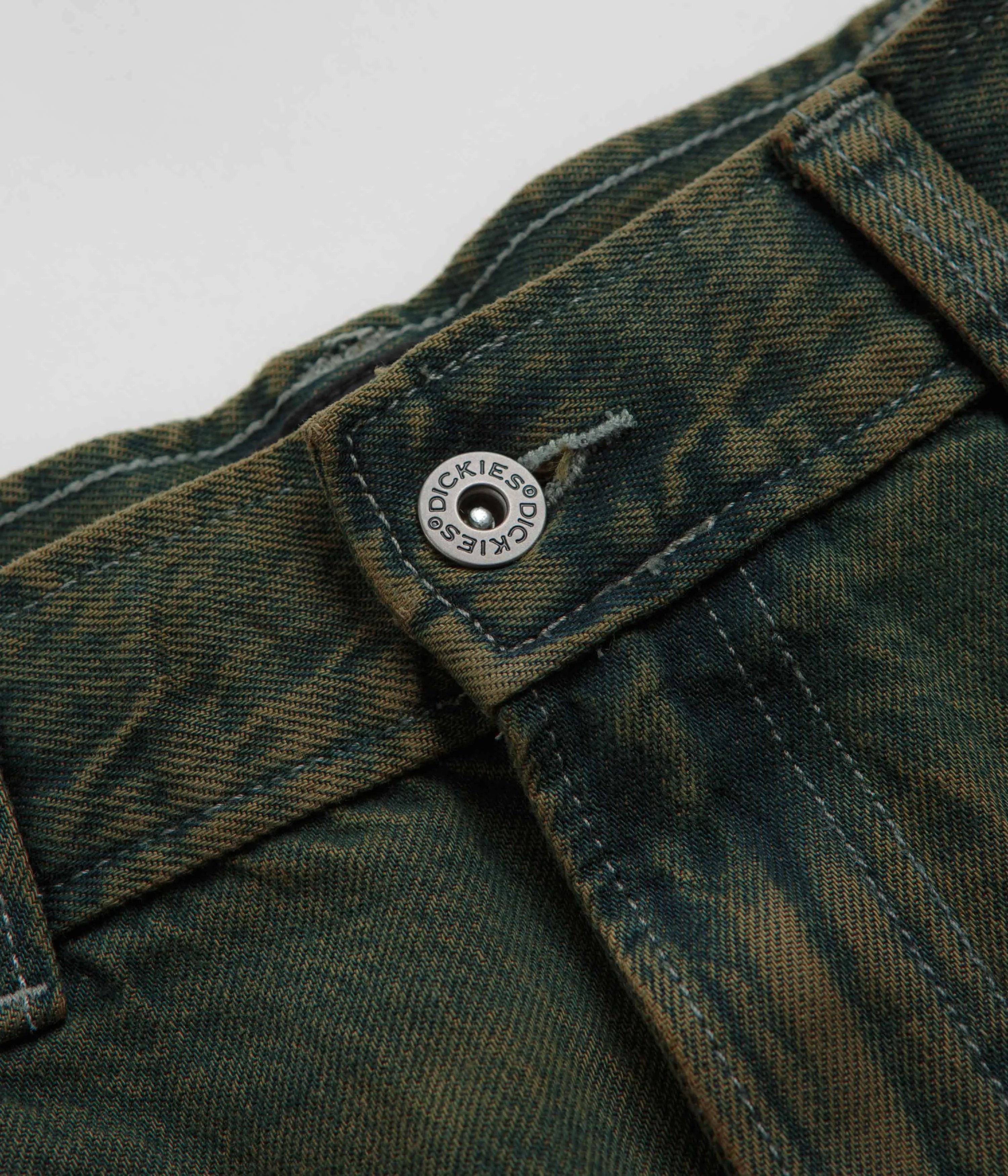 Dickies Loose Painter Jeans - Green Tone Fade