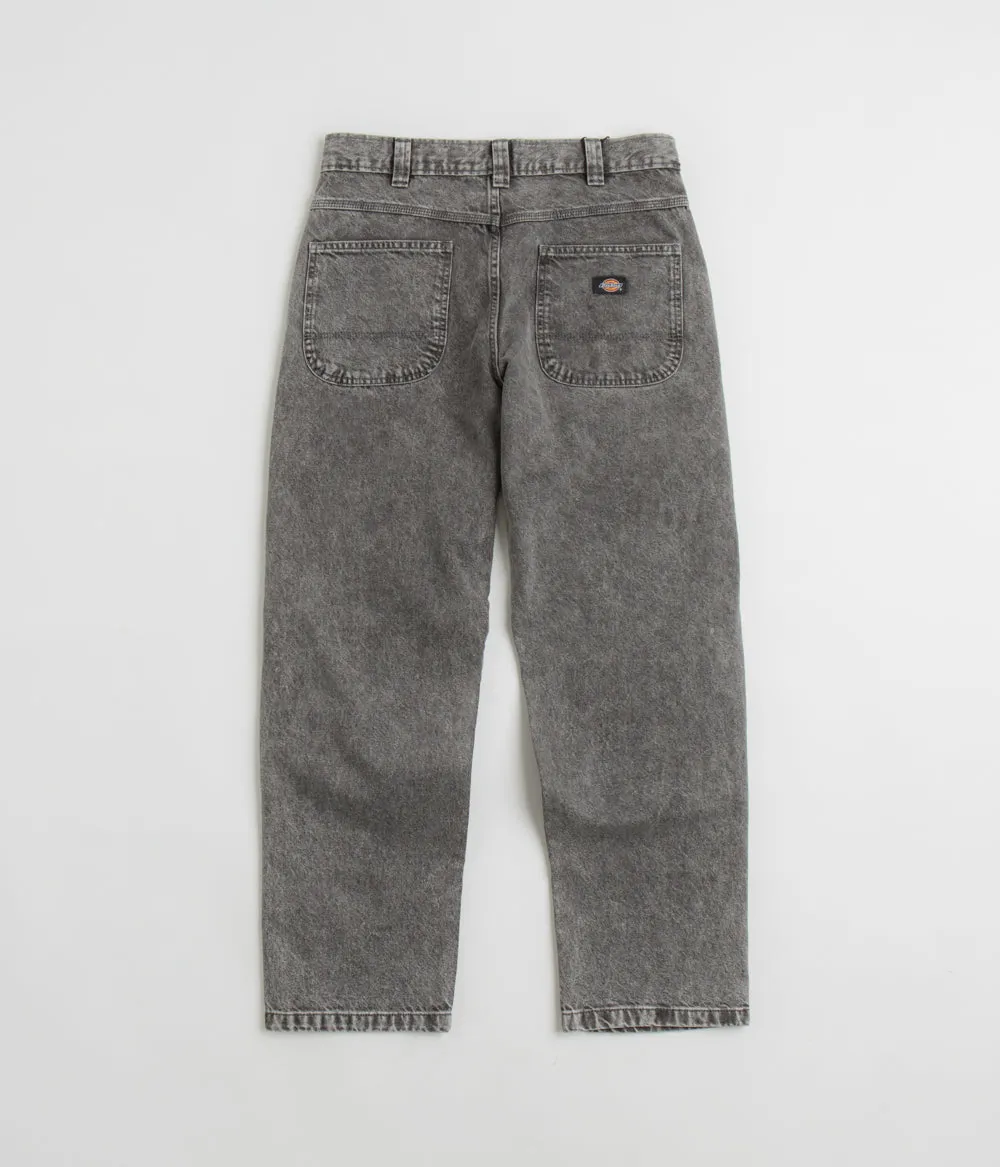 Dickies Madison Double Knee Jeans - Light Grey Wash