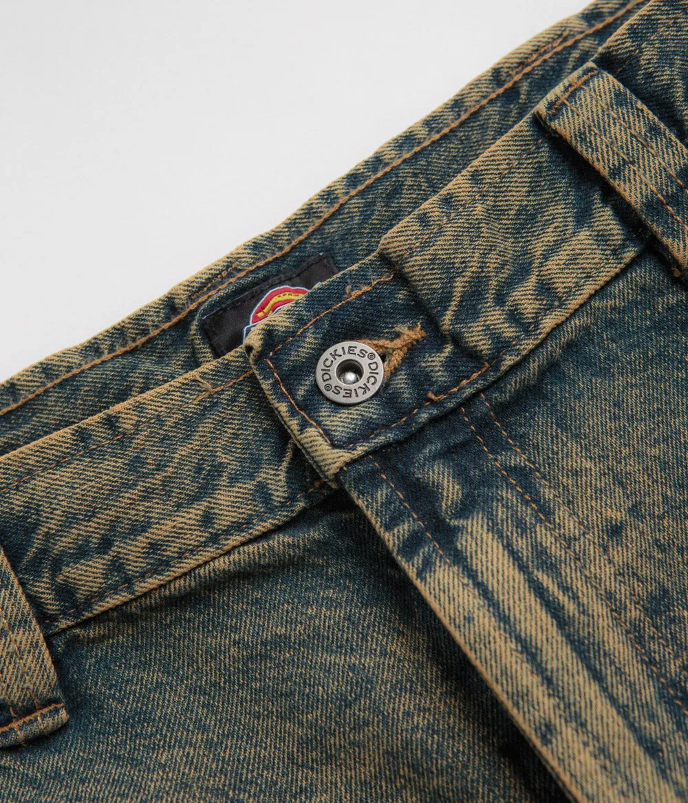 Dickies Madison Jeans - Yellow Fade Indigo