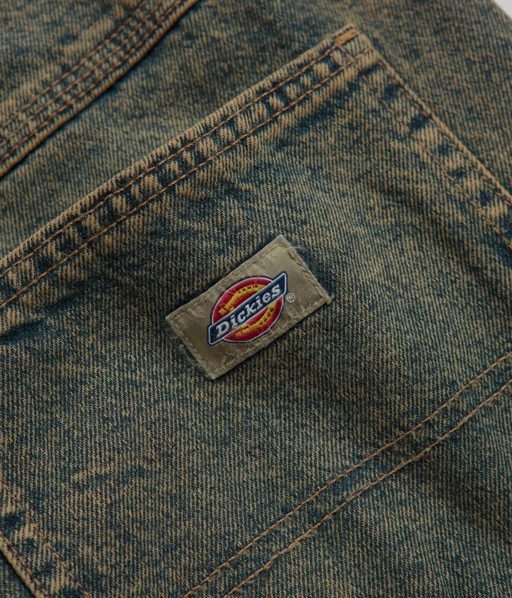 Dickies Madison Jeans - Yellow Fade Indigo