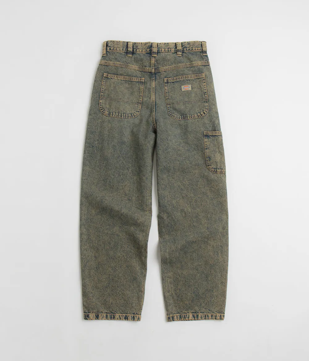 Dickies Madison Jeans - Yellow Fade Indigo