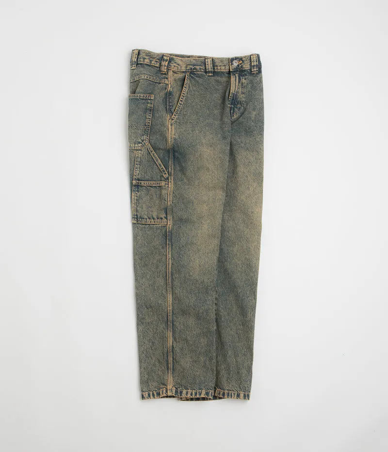 Dickies Stevensville Carpenter Jeans - Yellow Fade Indigo