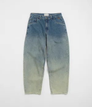 Dime Classic Baggy Jeans - Dipped Sandblasted Indigo