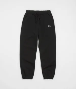 Dime Classic Small Logo Sweatpants - Black