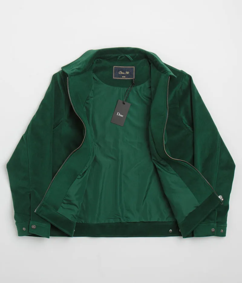 Dime Cord Zip Jacket - Emerald