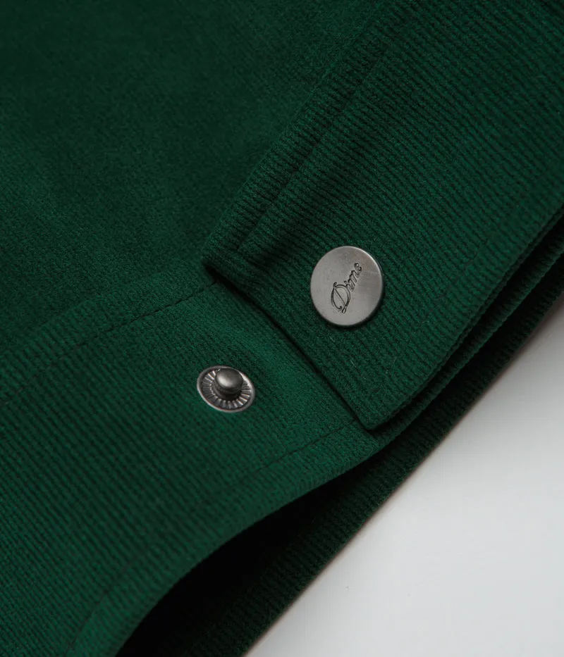 Dime Cord Zip Jacket - Emerald
