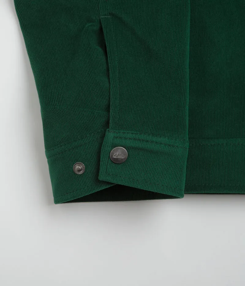 Dime Cord Zip Jacket - Emerald