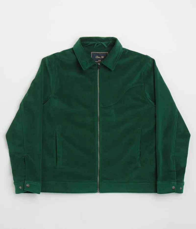 Dime Cord Zip Jacket - Emerald