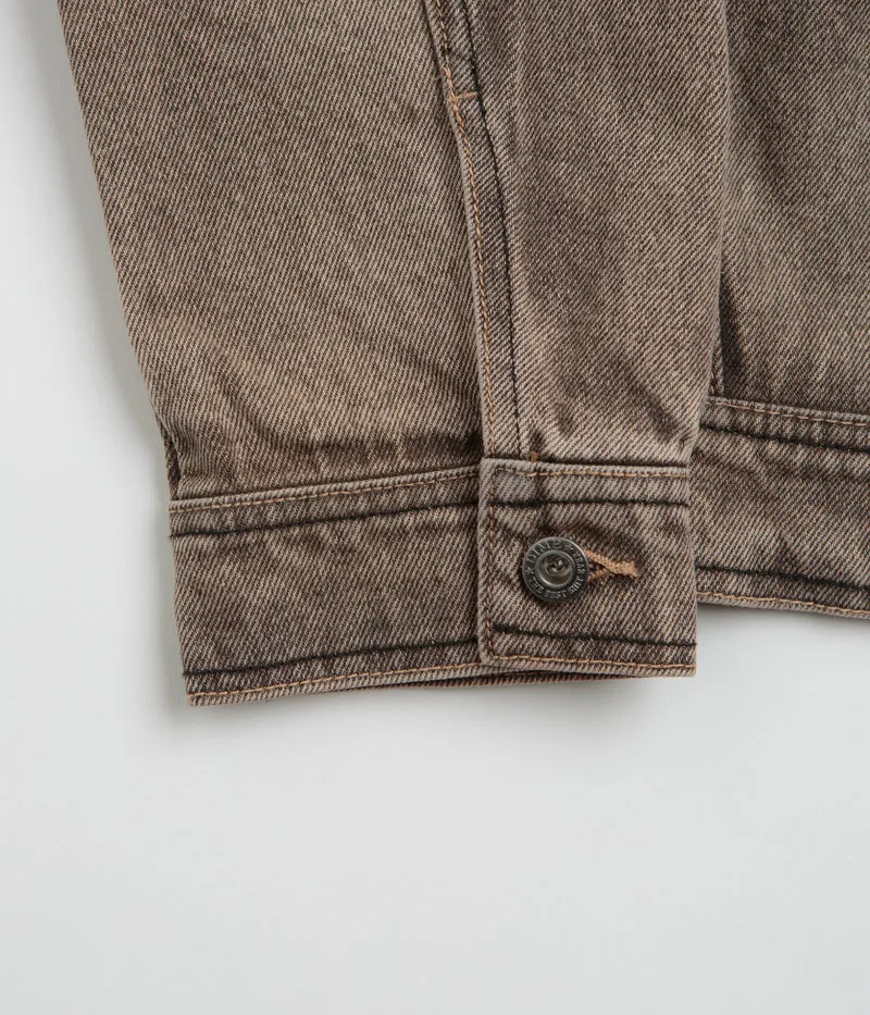 Dime Denim Jacket - Dipped Sandblasted Brown