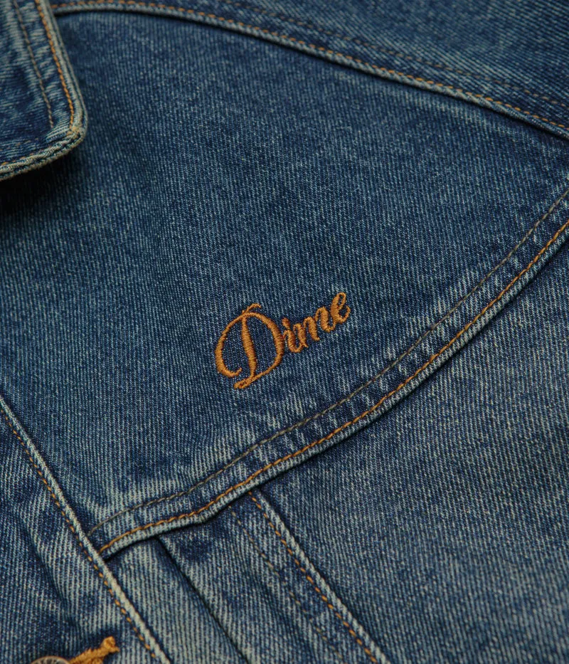 Dime Denim Jacket - Dipped Sandblasted Indigo