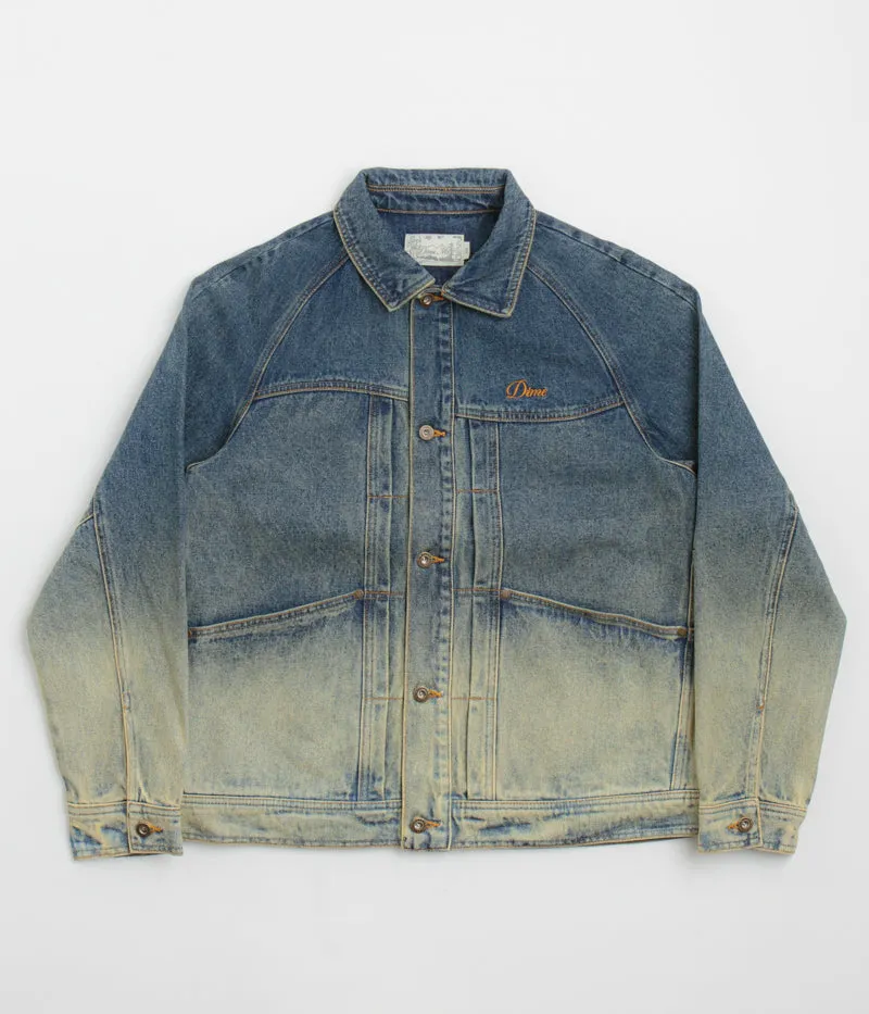 Dime Denim Jacket - Dipped Sandblasted Indigo