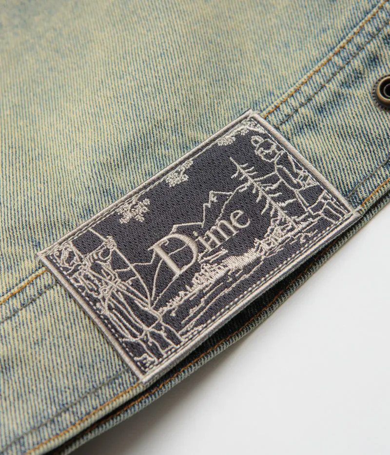 Dime Denim Jacket - Dipped Sandblasted Indigo