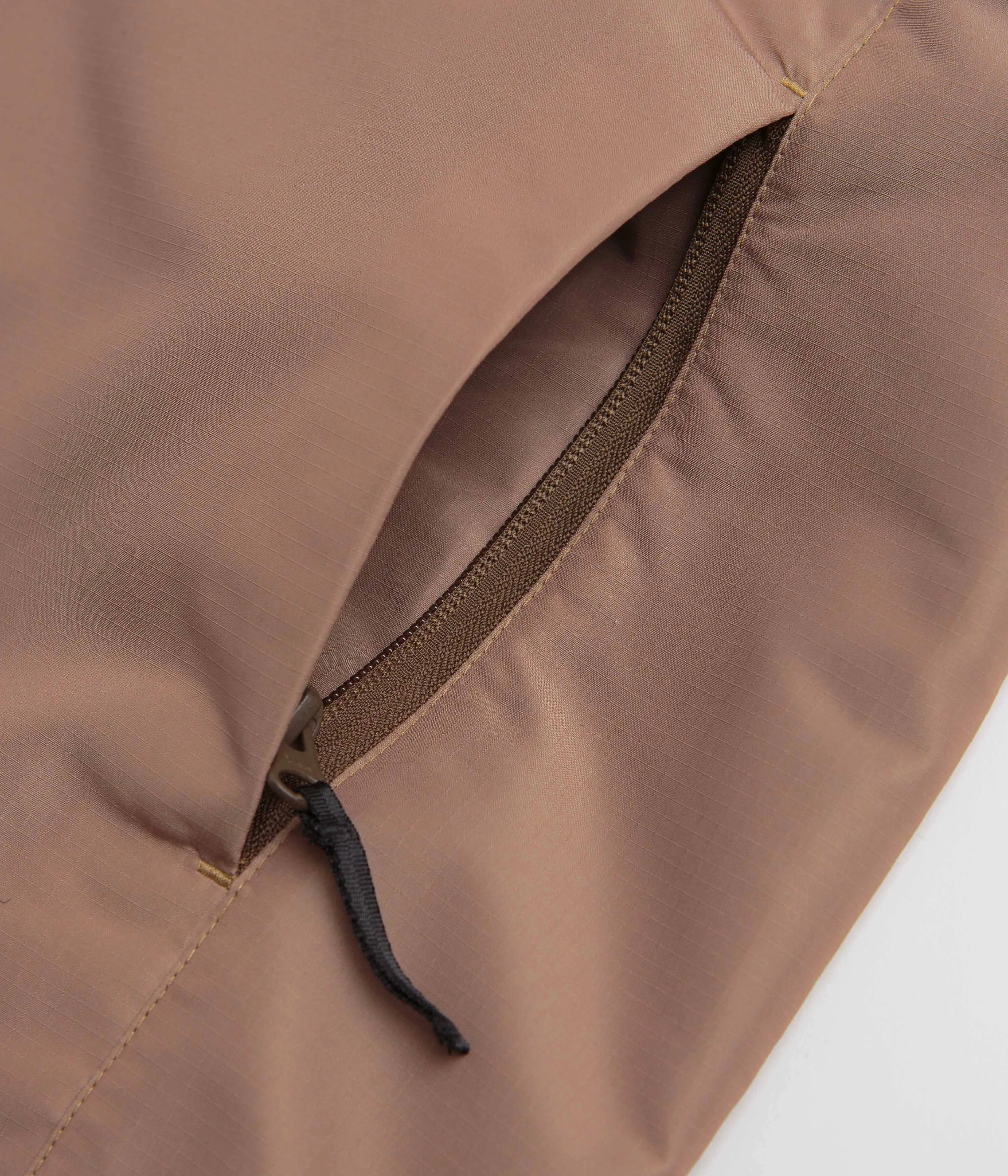 Dime Gradient Windbreaker Jacket - Brown
