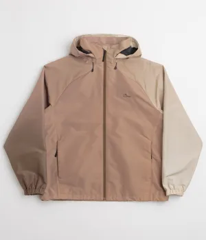 Dime Gradient Windbreaker Jacket - Brown
