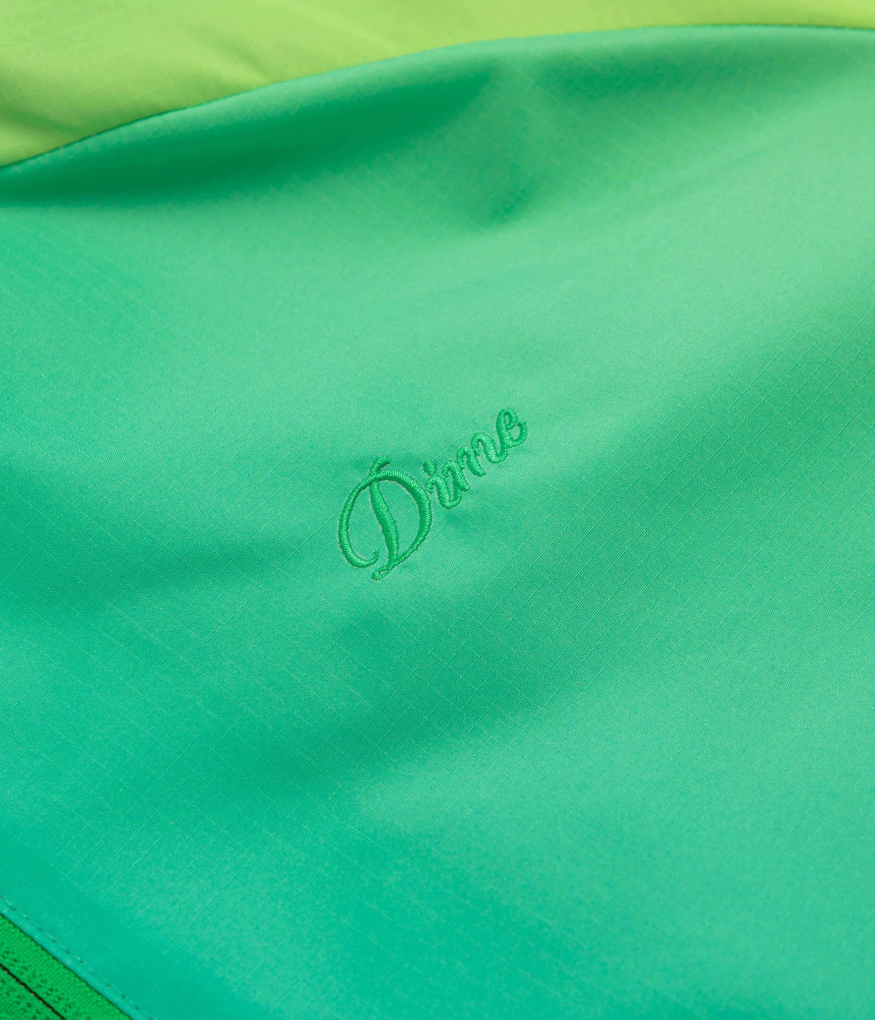 Dime Gradient Windbreaker Jacket - Green