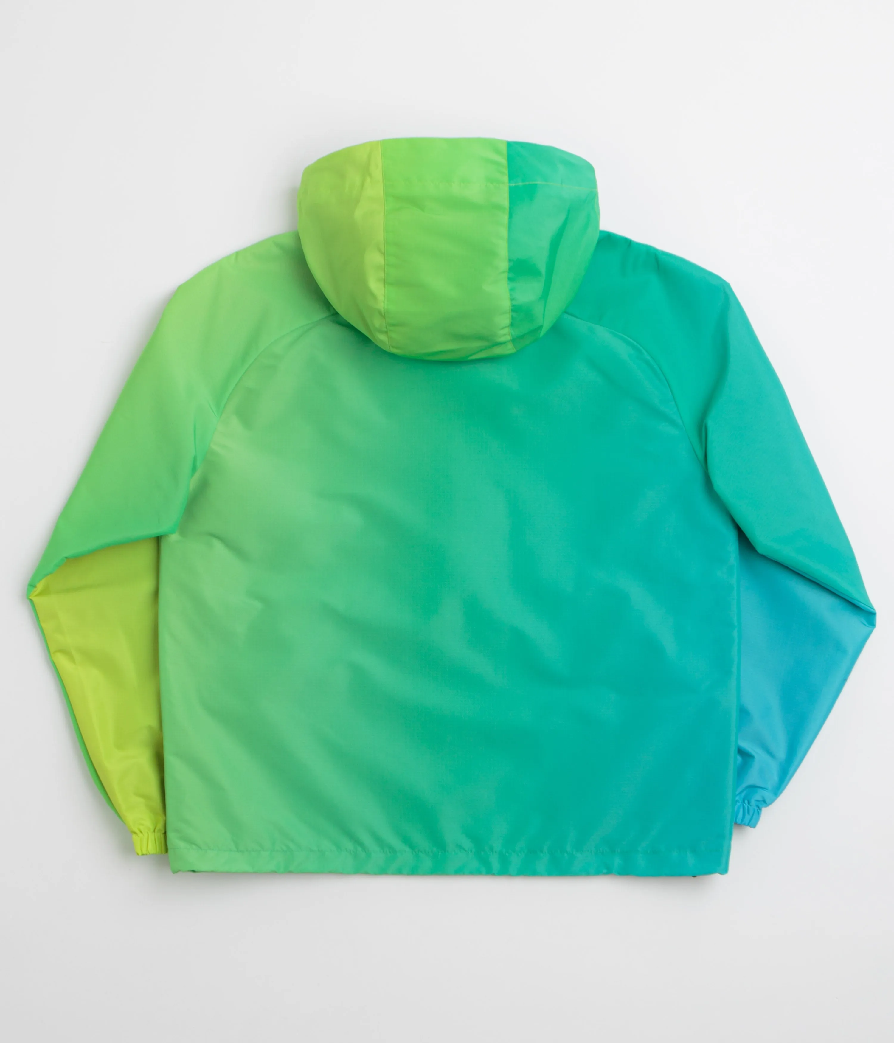 Dime Gradient Windbreaker Jacket - Green