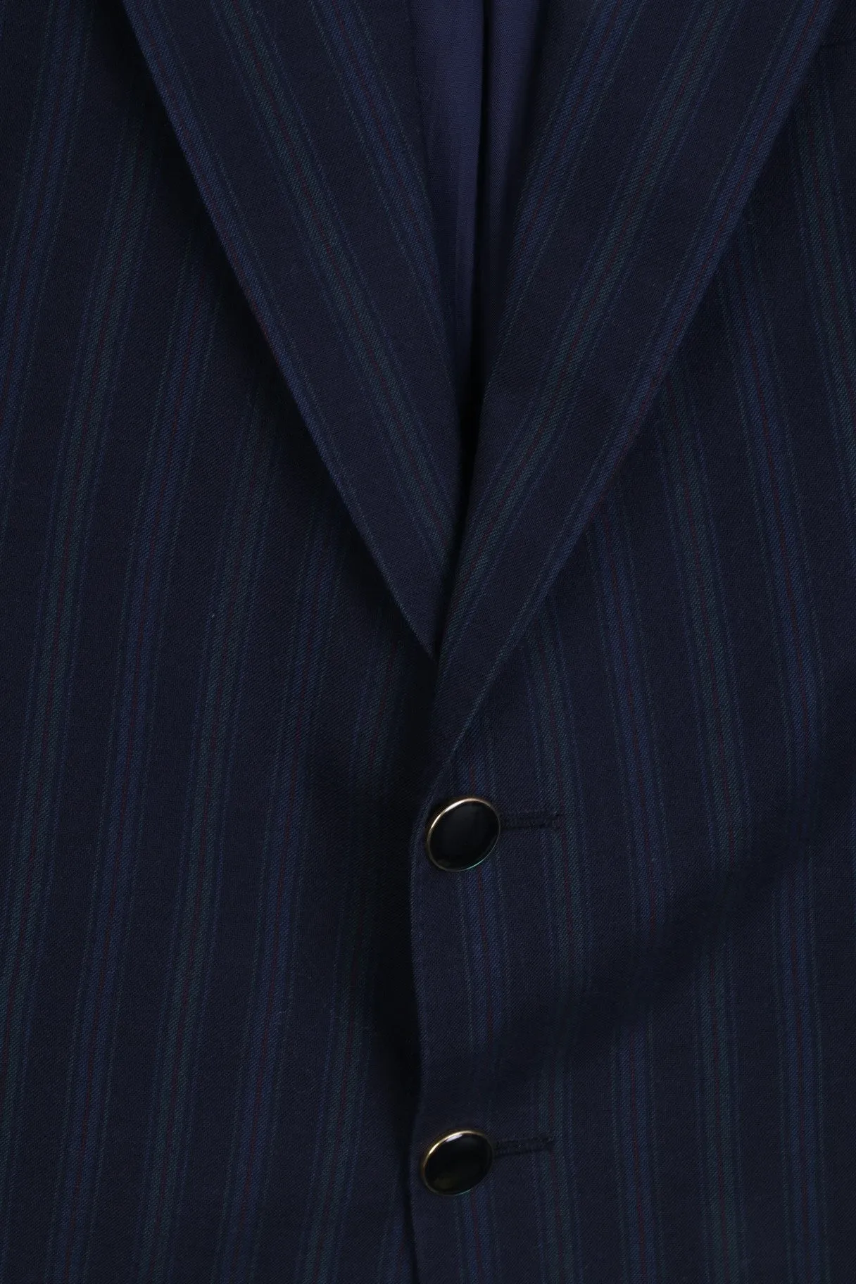 Dino Valente Mens 36 Blazer Jacket Wool Dark Grey Single Breasted Vintage