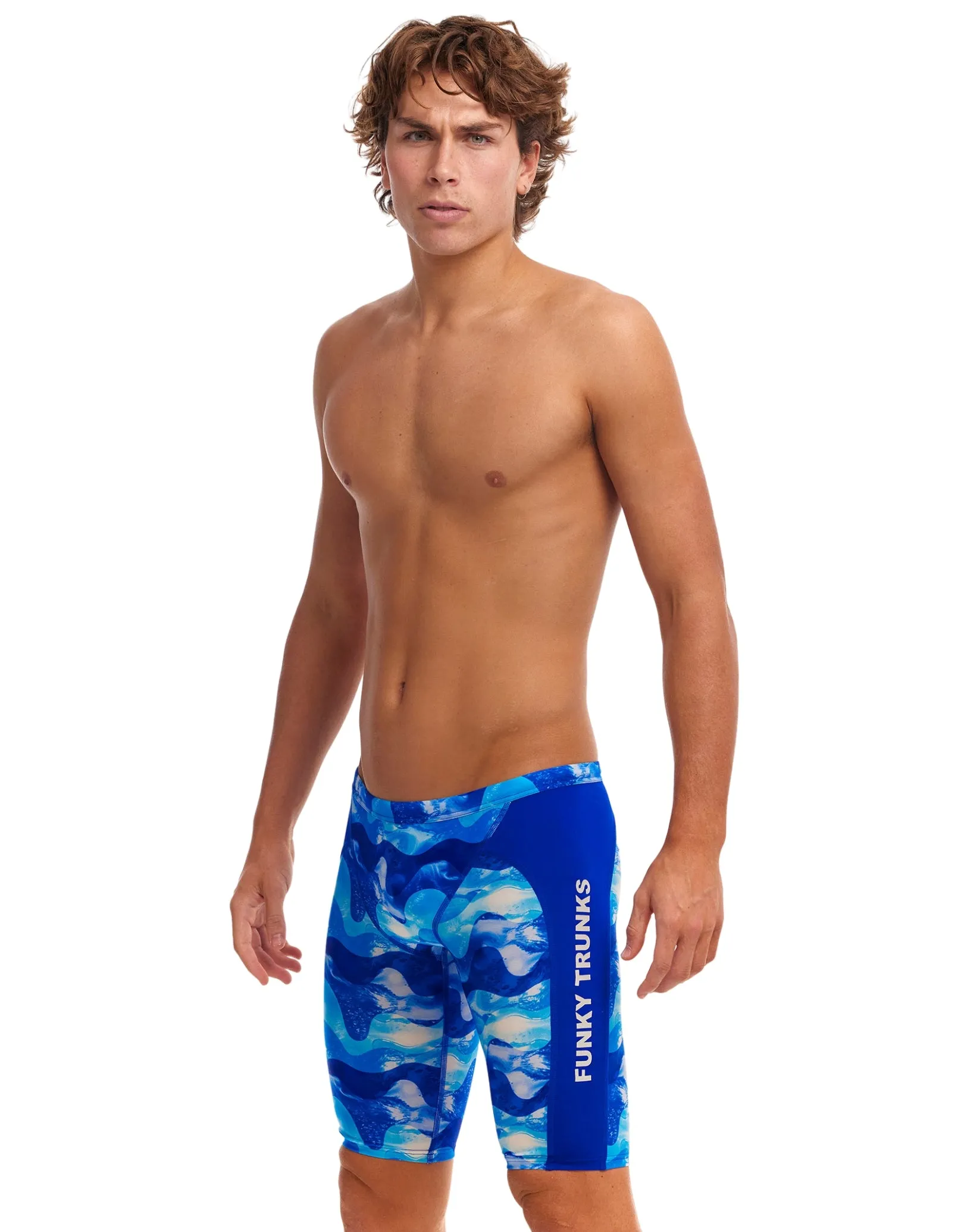 Dive In Swim Jammers - Blue