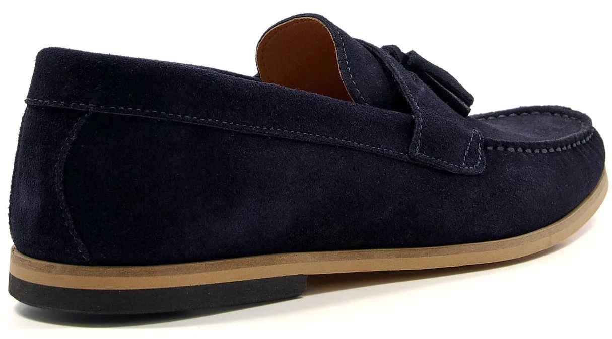 Dune Bart Mens Suede Leather Loafer