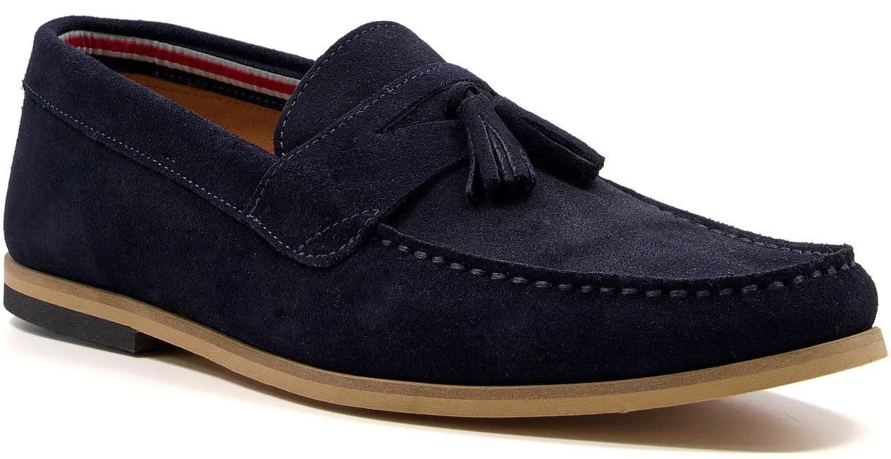 Dune Bart Mens Suede Leather Loafer