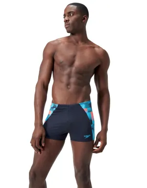 Endurance  Max Splice Swim Aquashort - Navy/Blue