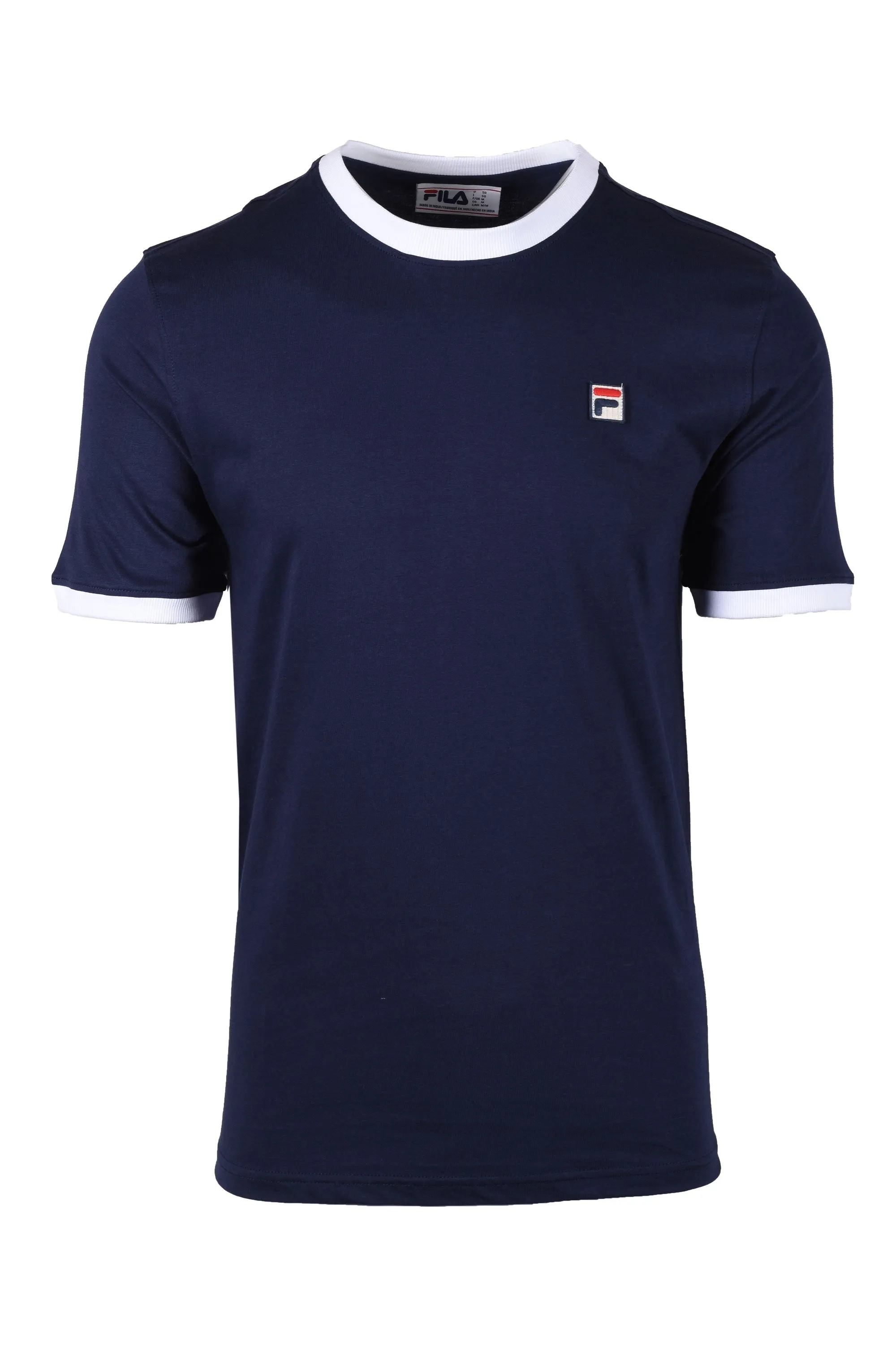 Fila Vintage Marconi Essential Ringer Tee Navy/White