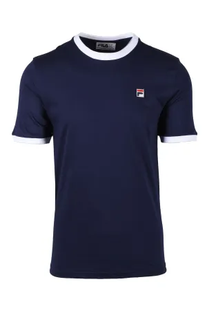 Fila Vintage Marconi Essential Ringer Tee Navy/White