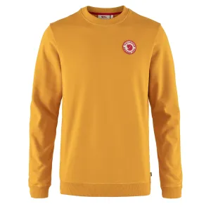 Fjallraven 1960 Logo Badge Sweater Mustard Yellow