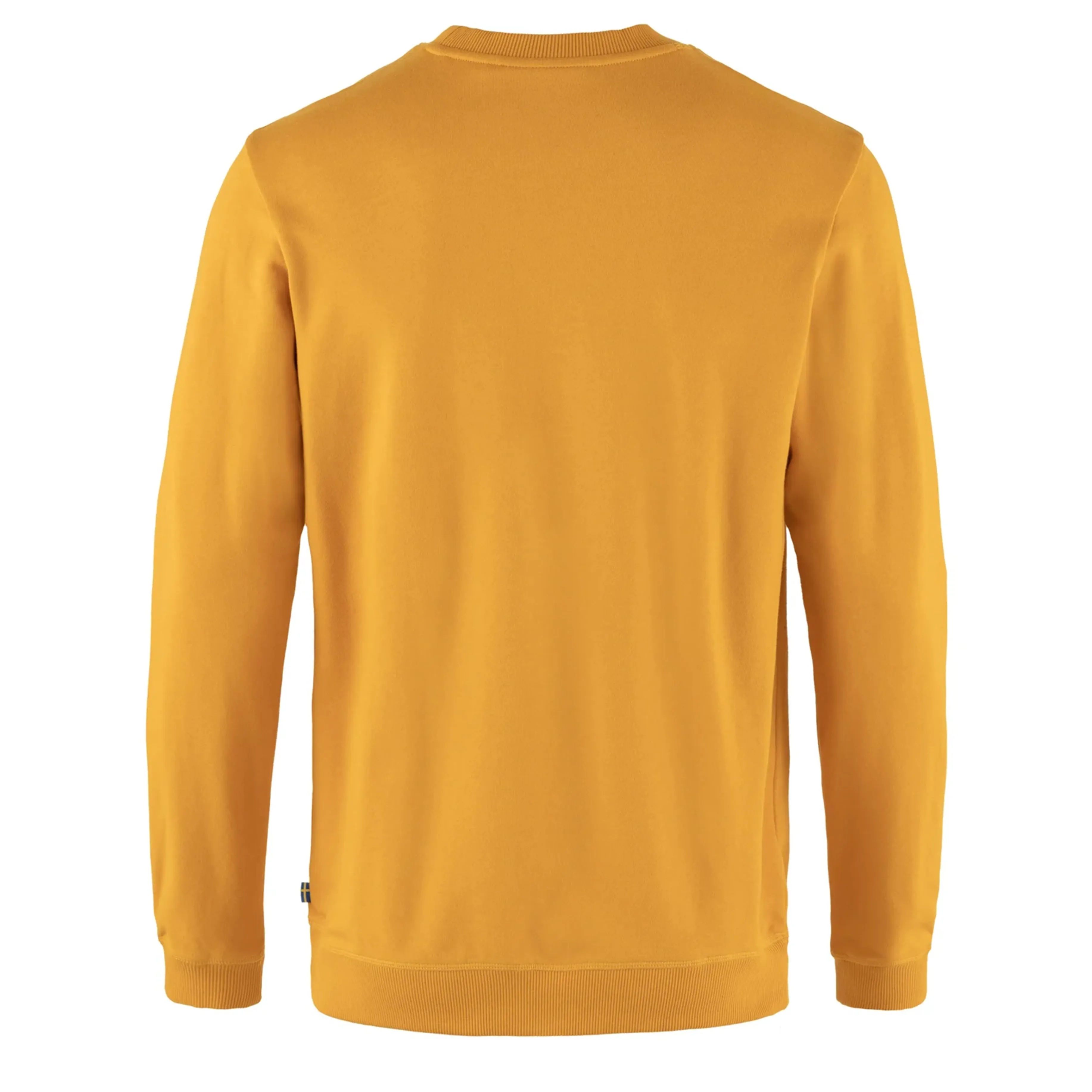 Fjallraven 1960 Logo Badge Sweater Mustard Yellow