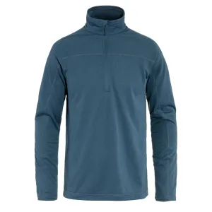 Fjallraven Abisko Lite Fleece Half Zip Indigo Blue