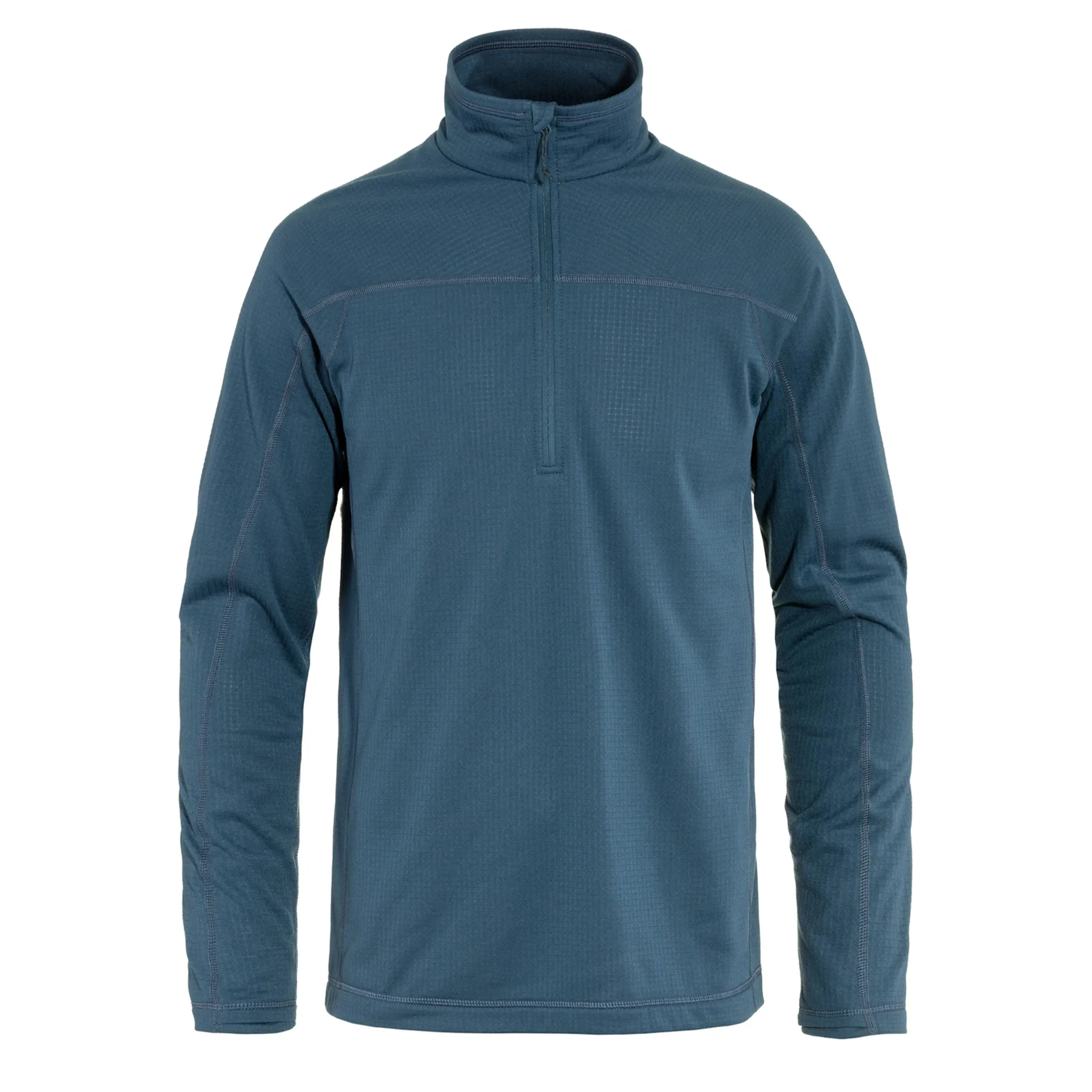 Fjallraven Abisko Lite Fleece Half Zip Indigo Blue