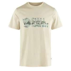 Fjallraven Multicolor Logo T-shirt Chalk White