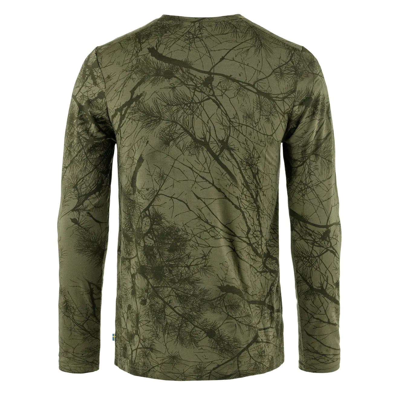 Fjallraven Varmland Wool LS Green Camo