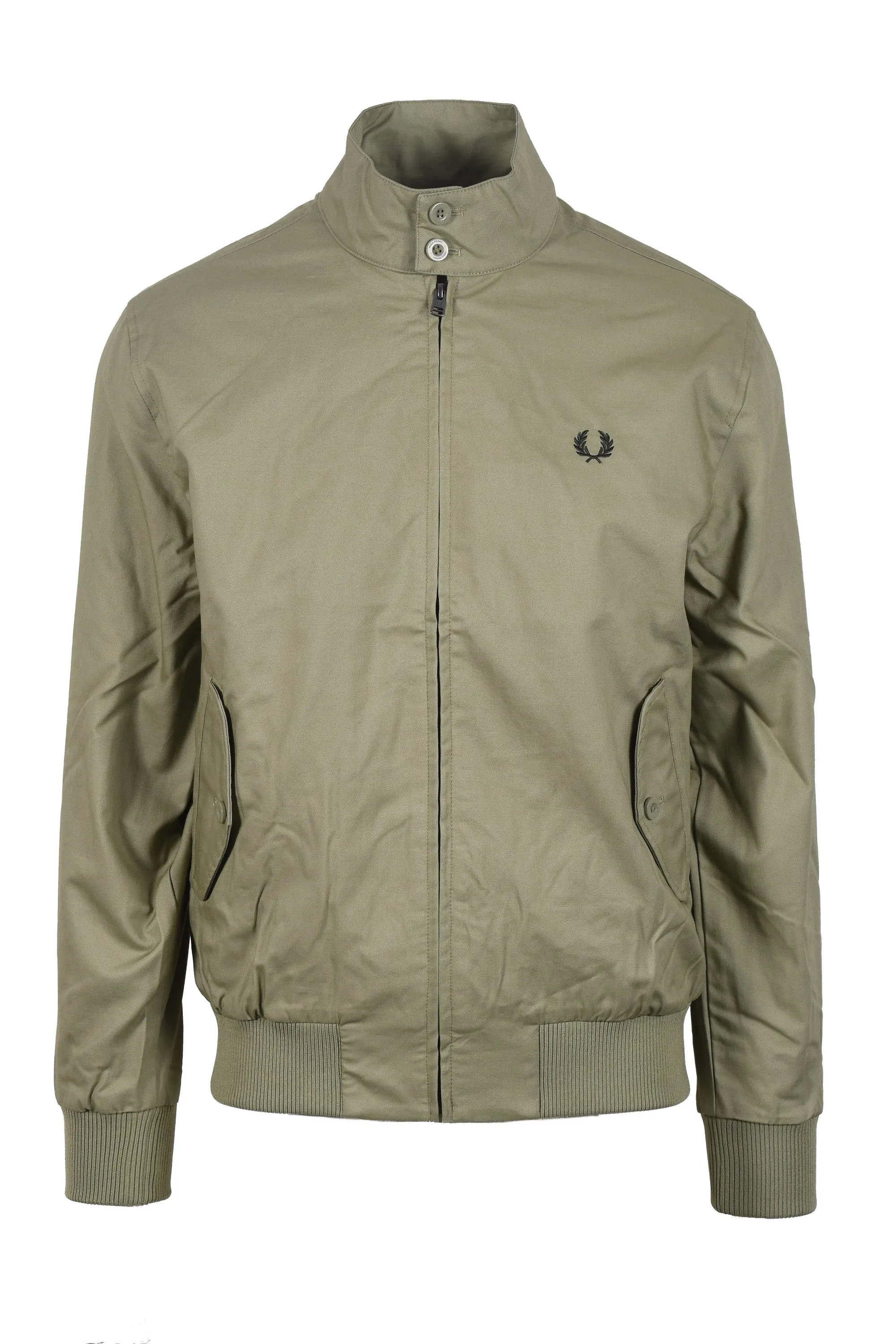 Fred Perry Classic Harrington Jacket Olive Mint