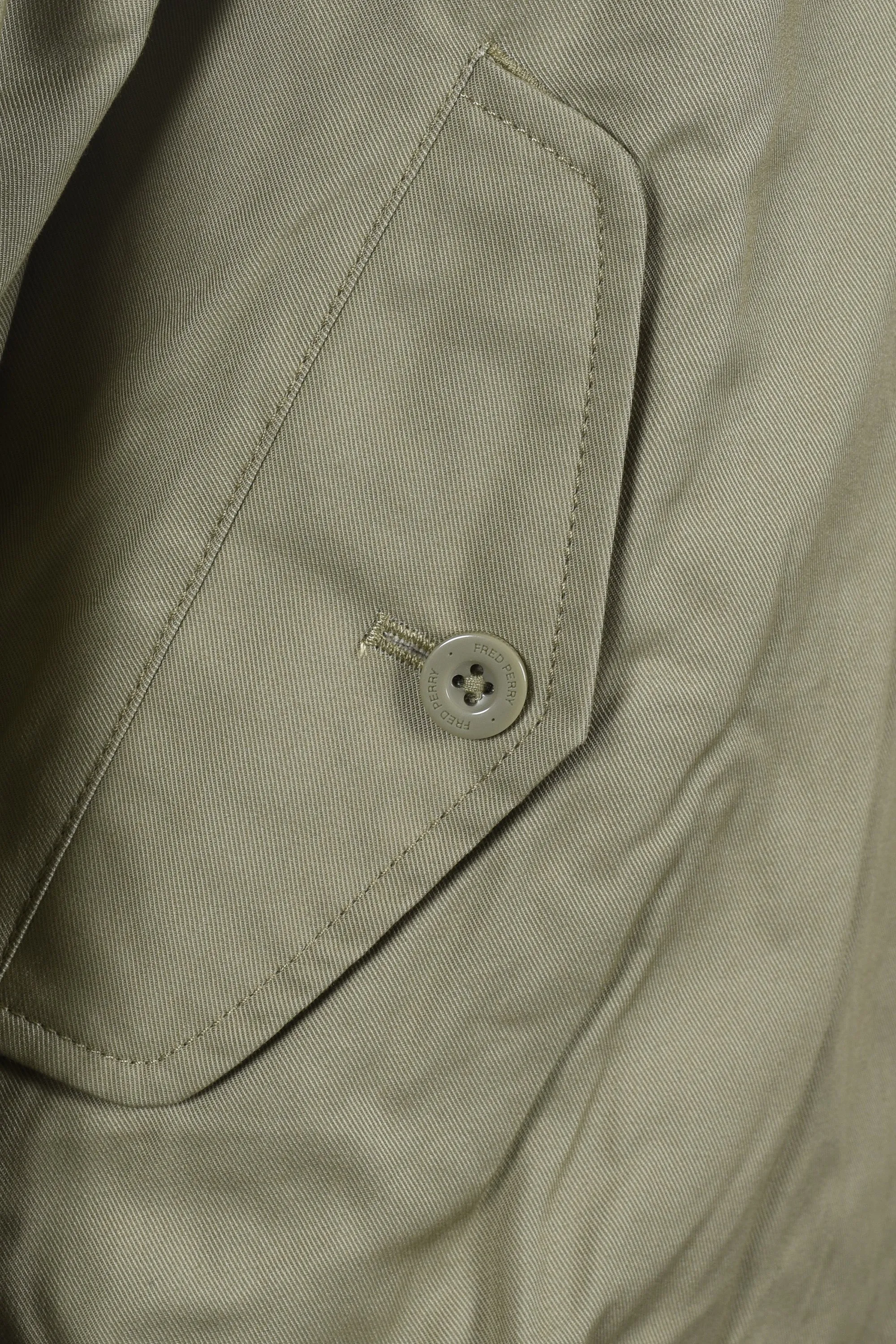 Fred Perry Classic Harrington Jacket Olive Mint