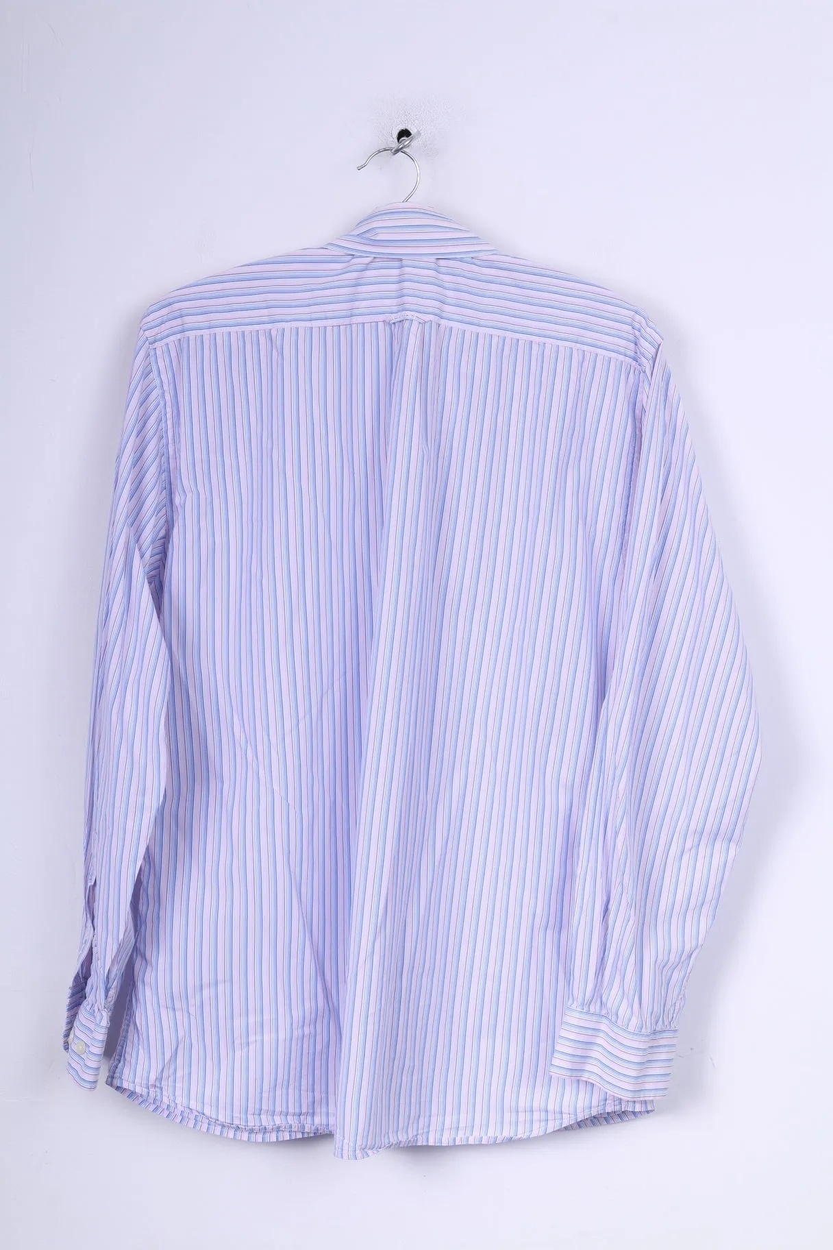 Gant Mens L Causal Shirt Regular Fit Striped Regular Fit Cotton