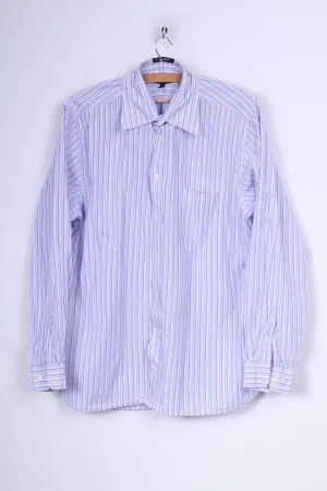 Gant Mens L Causal Shirt Regular Fit Striped Regular Fit Cotton