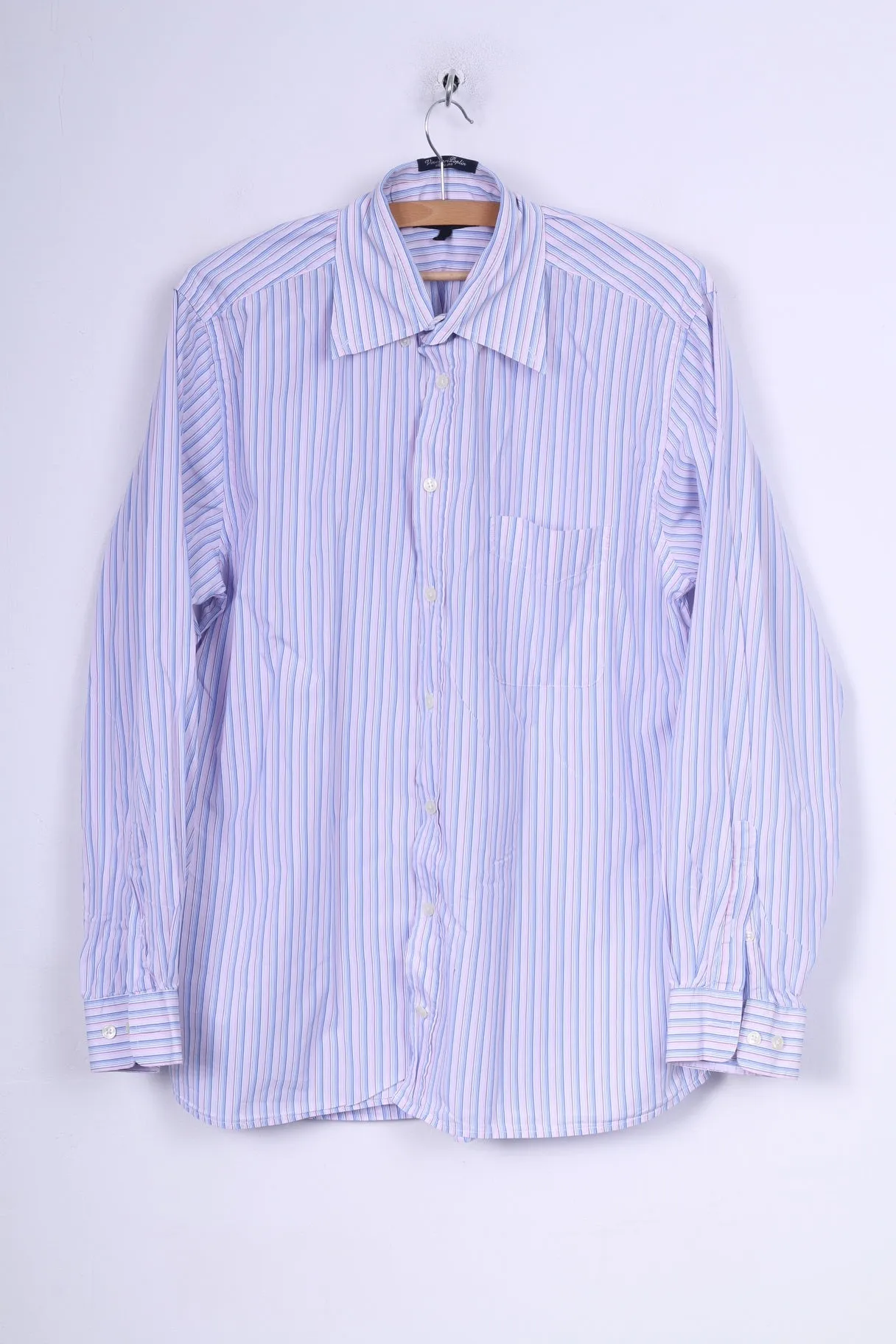 Gant Mens L Causal Shirt Regular Fit Striped Regular Fit Cotton
