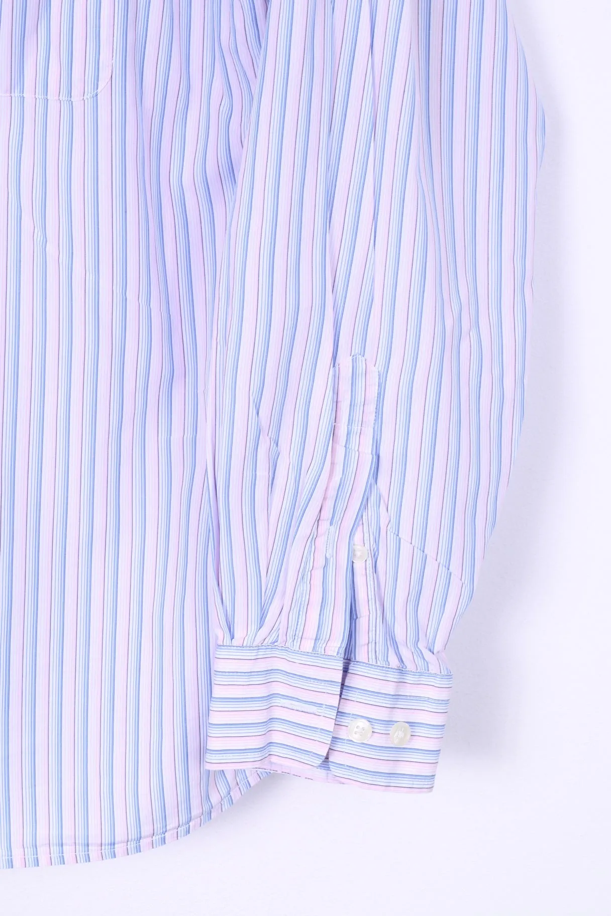 Gant Mens L Causal Shirt Regular Fit Striped Regular Fit Cotton