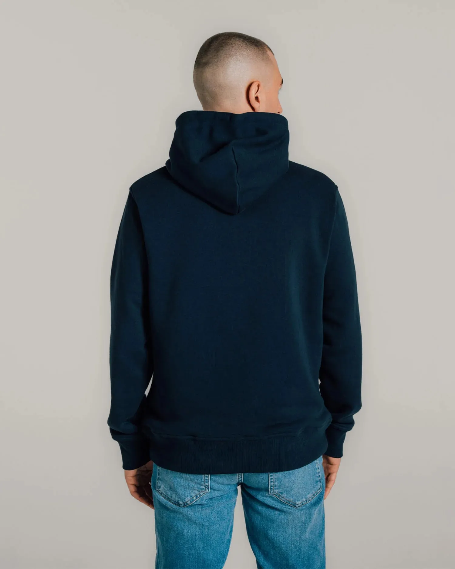 GANT - Shield Hoodie - Evening Blue